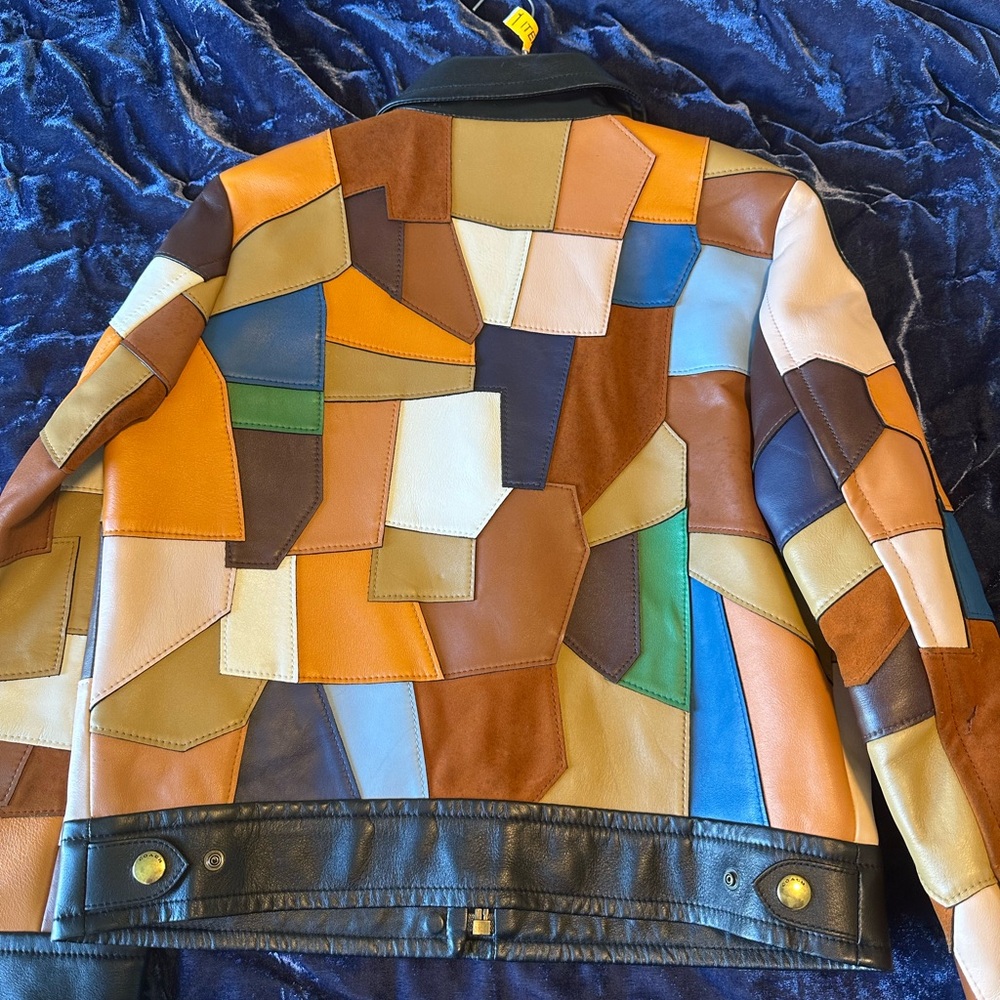 Coach 1941 Runway Patchwork Patchwork Leather Jac… - image 7